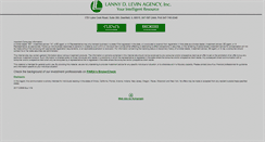 Desktop Screenshot of levinagency.com